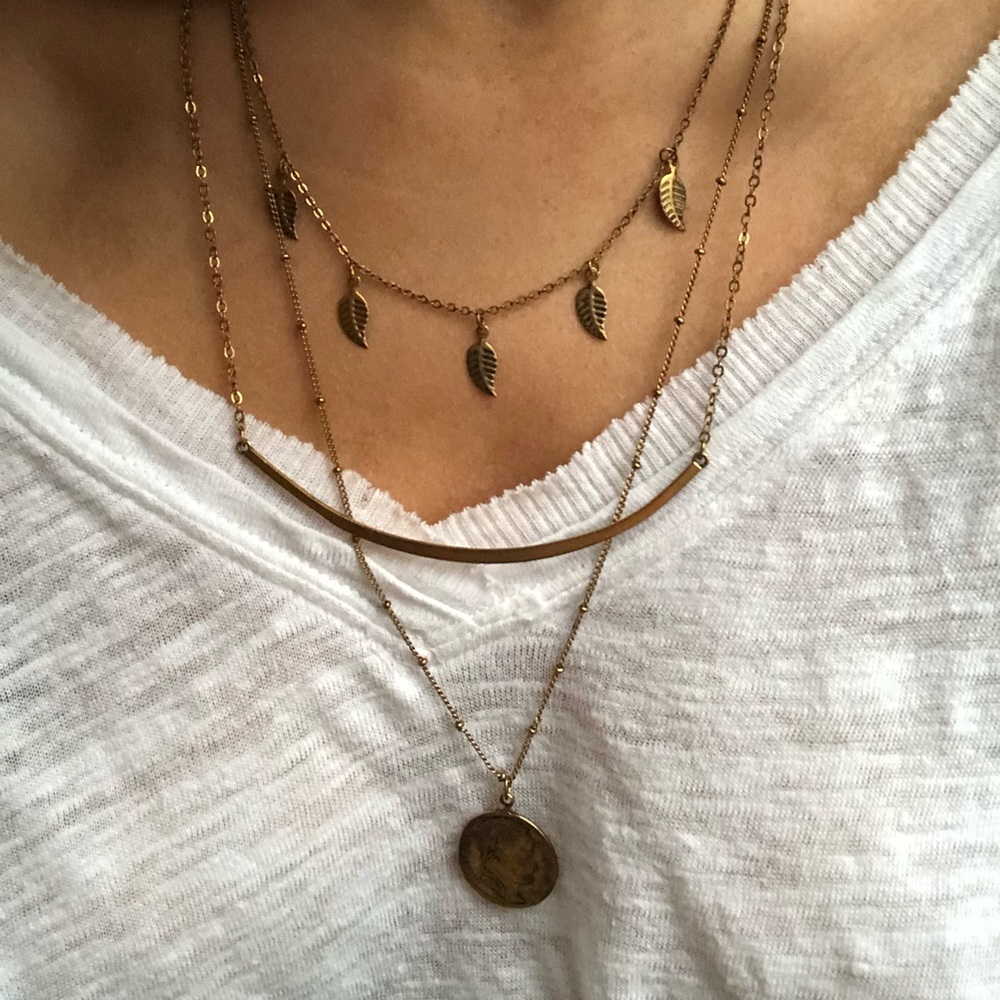 GOLD LAYERED NECKLACE